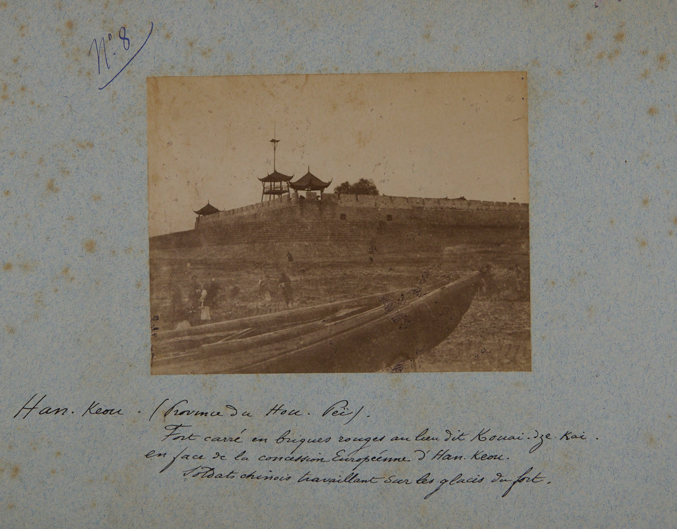 ca. 1883 – 53 Albumen Prints by French General Albert D’Amade (1856-1941), Featuring Scenery Along the Yangtze River: Chongqing, Wuhan, Changsha, Yichang, Hankou, and More
