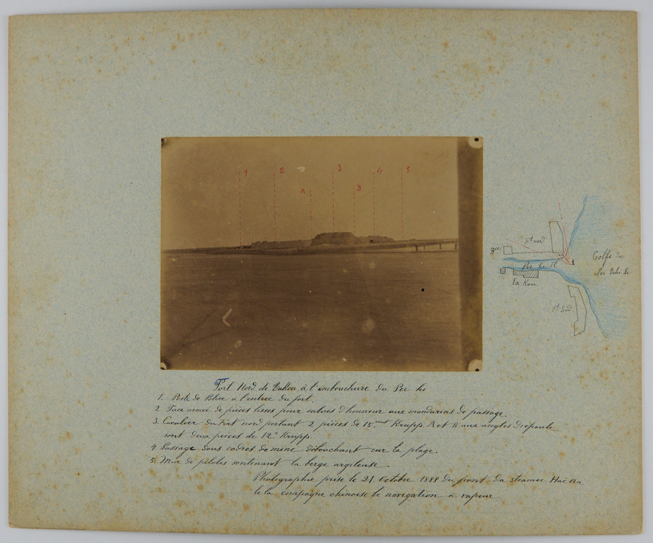 ca. 1883 – 53 Albumen Prints by French General Albert D’Amade (1856-1941), Featuring Scenery Along the Yangtze River: Chongqing, Wuhan, Changsha, Yichang, Hankou, and More