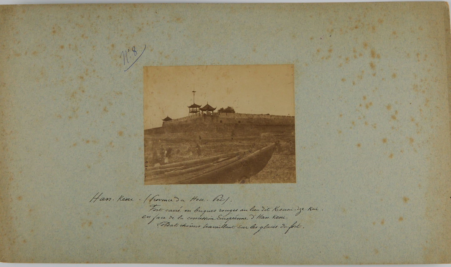 ca. 1883 – 53 Albumen Prints by French General Albert D’Amade (1856-1941), Featuring Scenery Along the Yangtze River: Chongqing, Wuhan, Changsha, Yichang, Hankou, and More