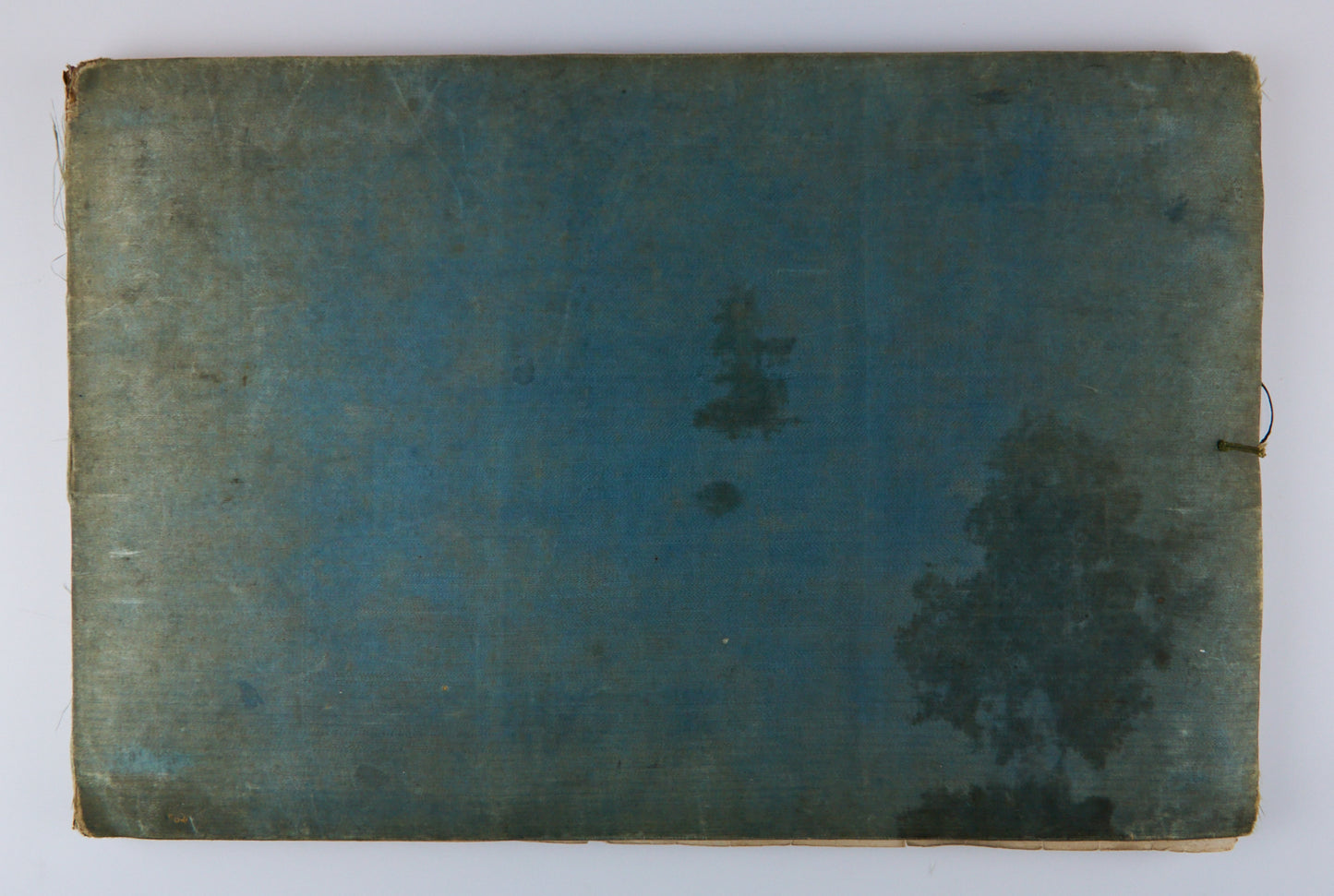 19th Century Canton Export Album with Twelve Rice Paper Paintings of Figures in Procession, Chinese School