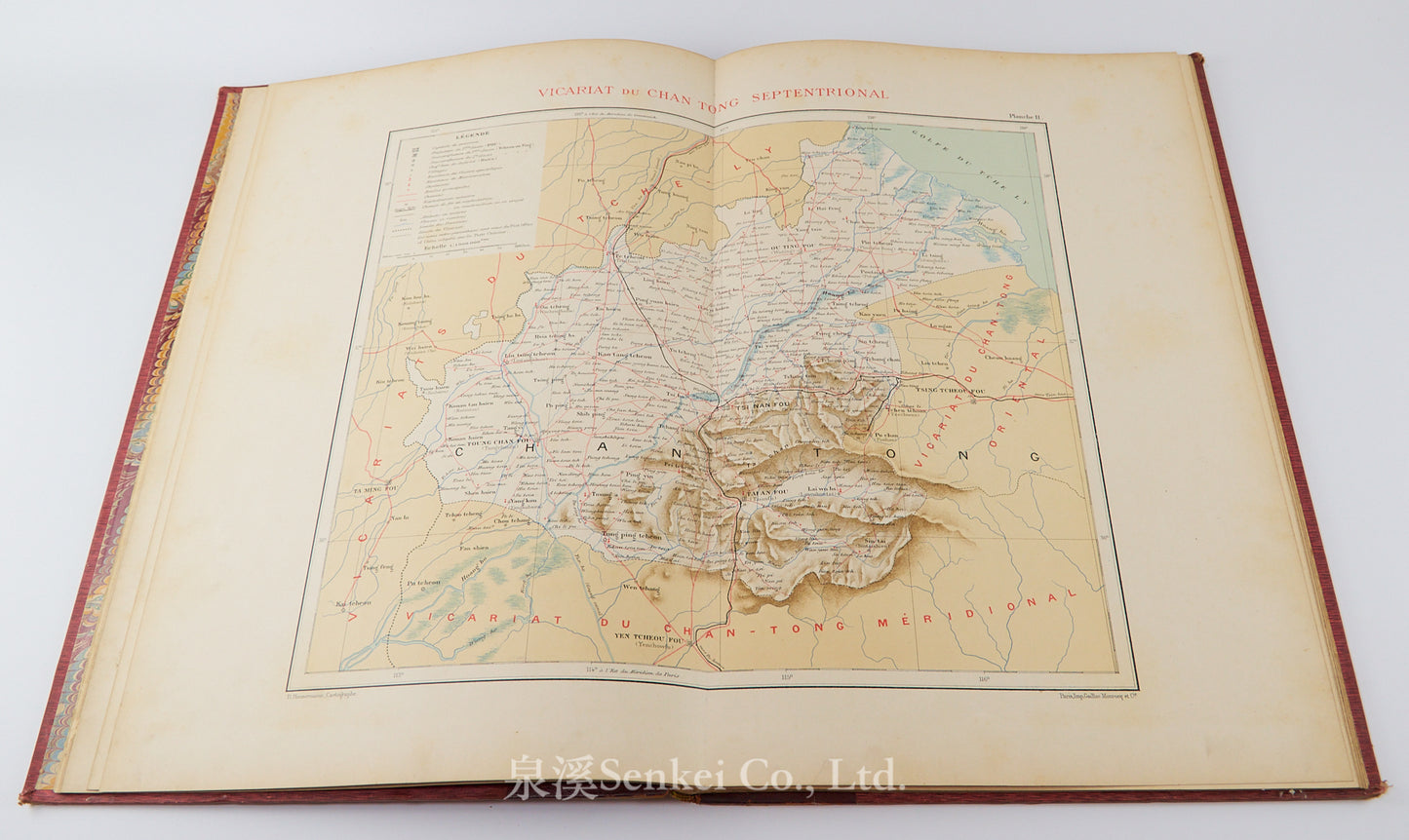 Atlas des missions Franciscaines en Chine