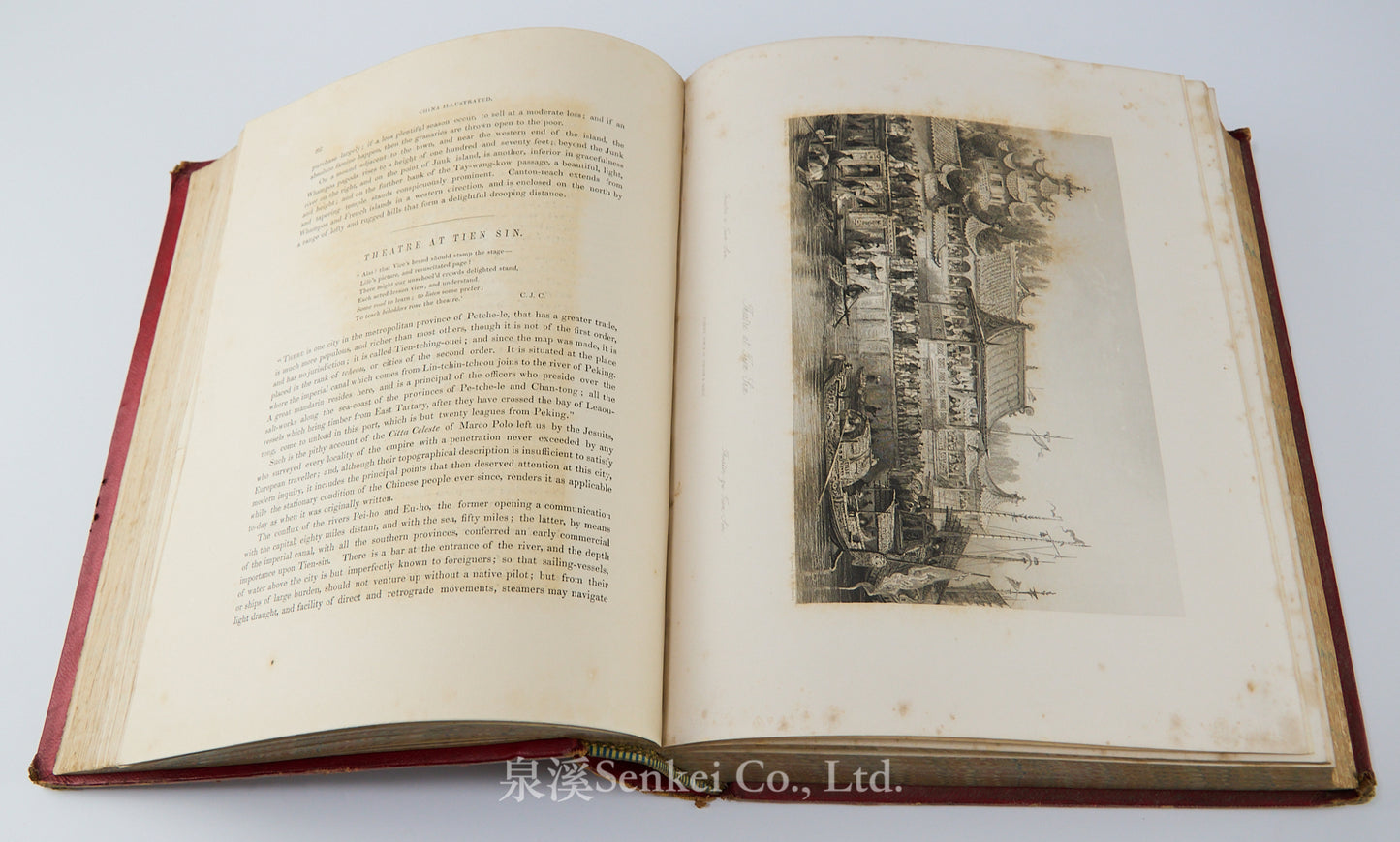 China: In a Series of Views, Displaying the Scenery, Architecture, and Social Habits, of That Ancient Empire 4 volumes bound in 1
