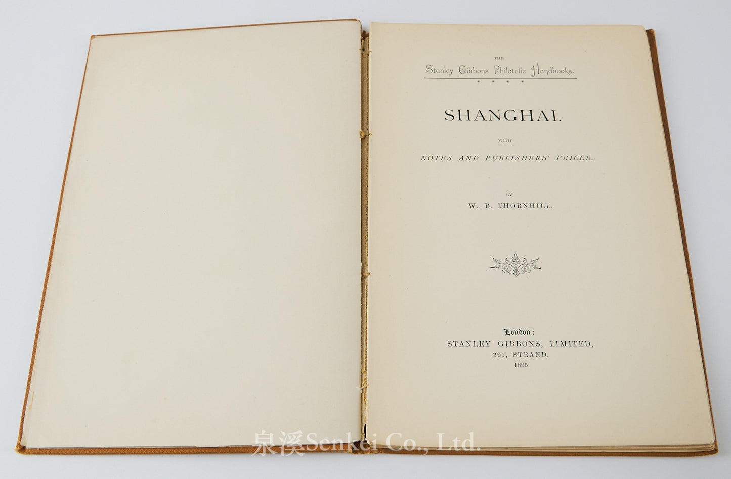 Shanghai with notes and Publisher's prices
