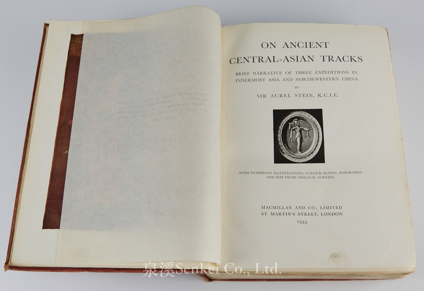 On Ancient Central-Asian Tracks. Brief Narrative of Three Expeditions in Innermost Asia and Northern-Western China