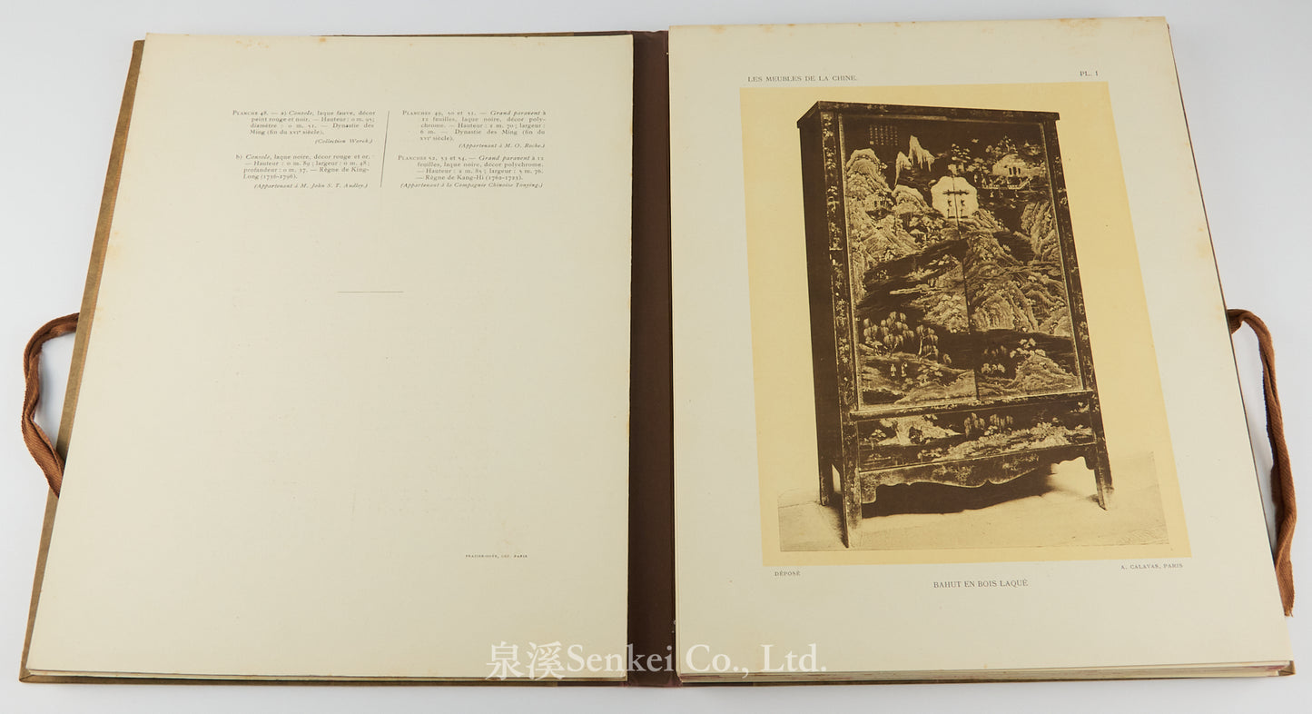 Roche,Odilon Les Meubles de la Chine
