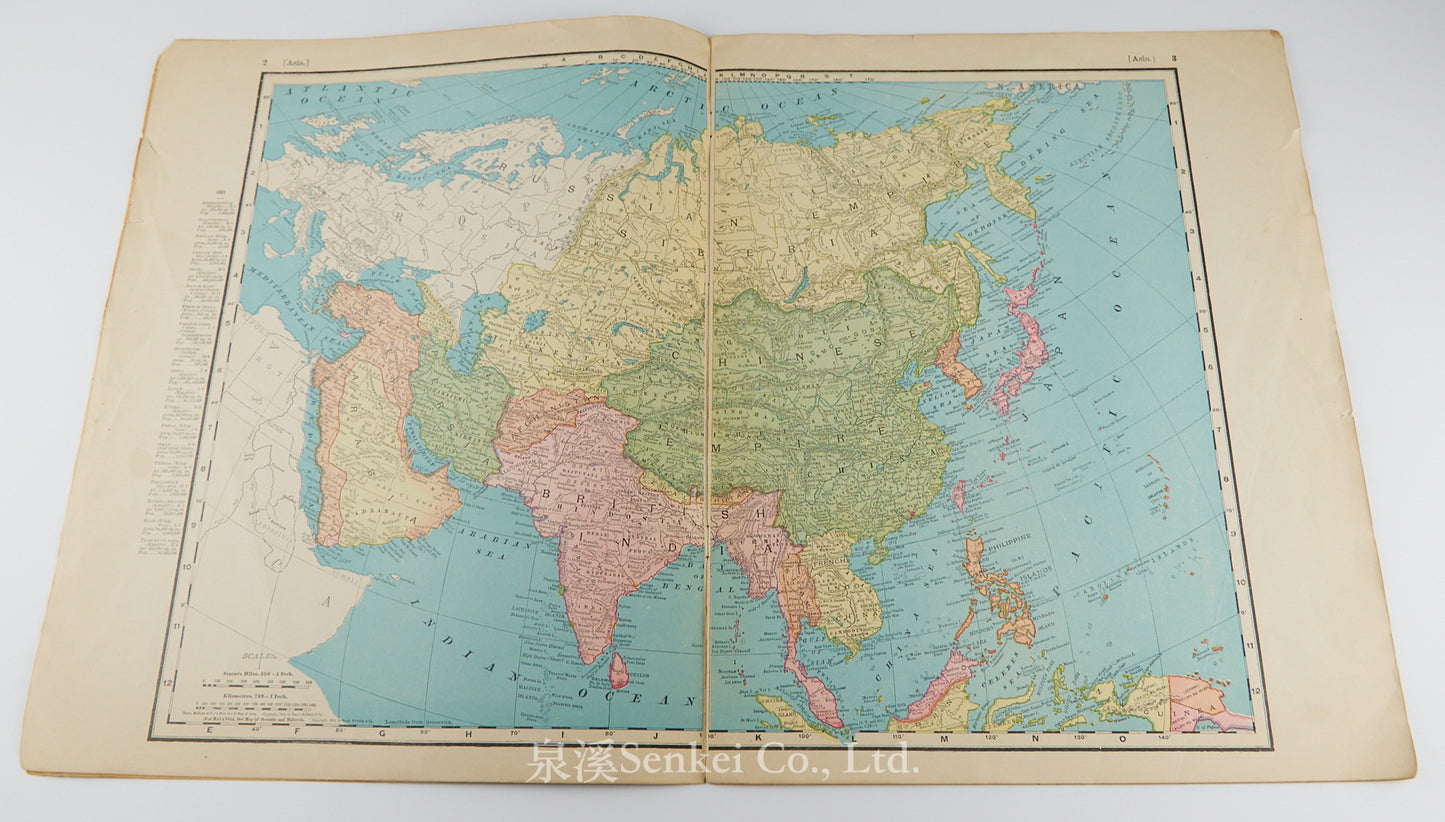 The RAND-McNALLY ATLAS Of CHINA. Containing Maps and Descriptive Matter Pertaining to General Conditions and the Present Crisis in the Celestial Empire