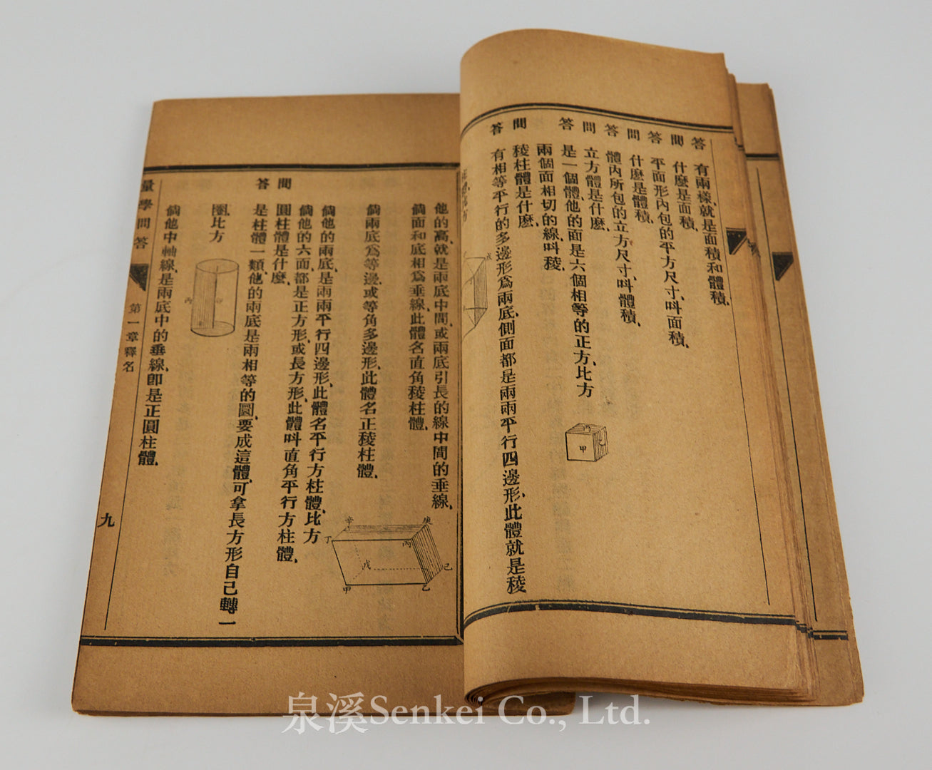 Geometria in modum dialogi|Liang xue wen da by French Jesuit Frank Scherer 1902
