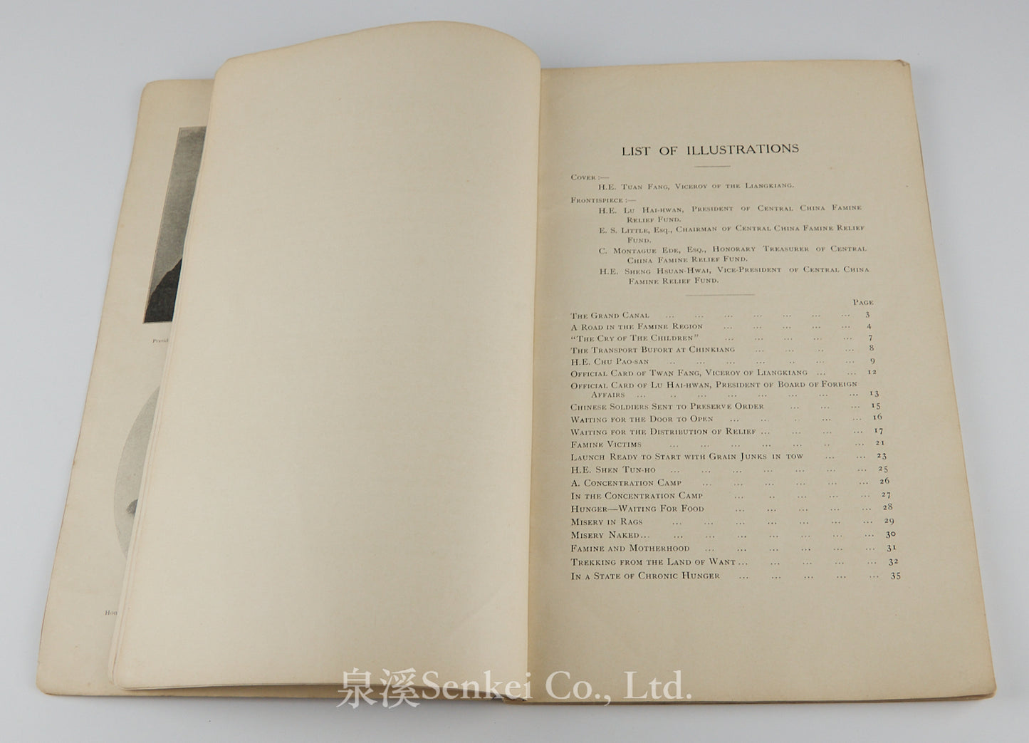 Report of the Central China Famine Relief Fund Committee 1906-1907 | North-China daily news and herald Ltd., Shanghai, 1907