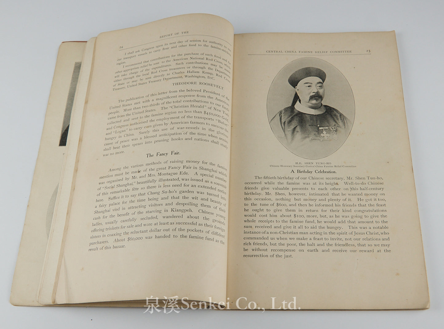 Report of the Central China Famine Relief Fund Committee 1906-1907 | North-China daily news and herald Ltd., Shanghai, 1907