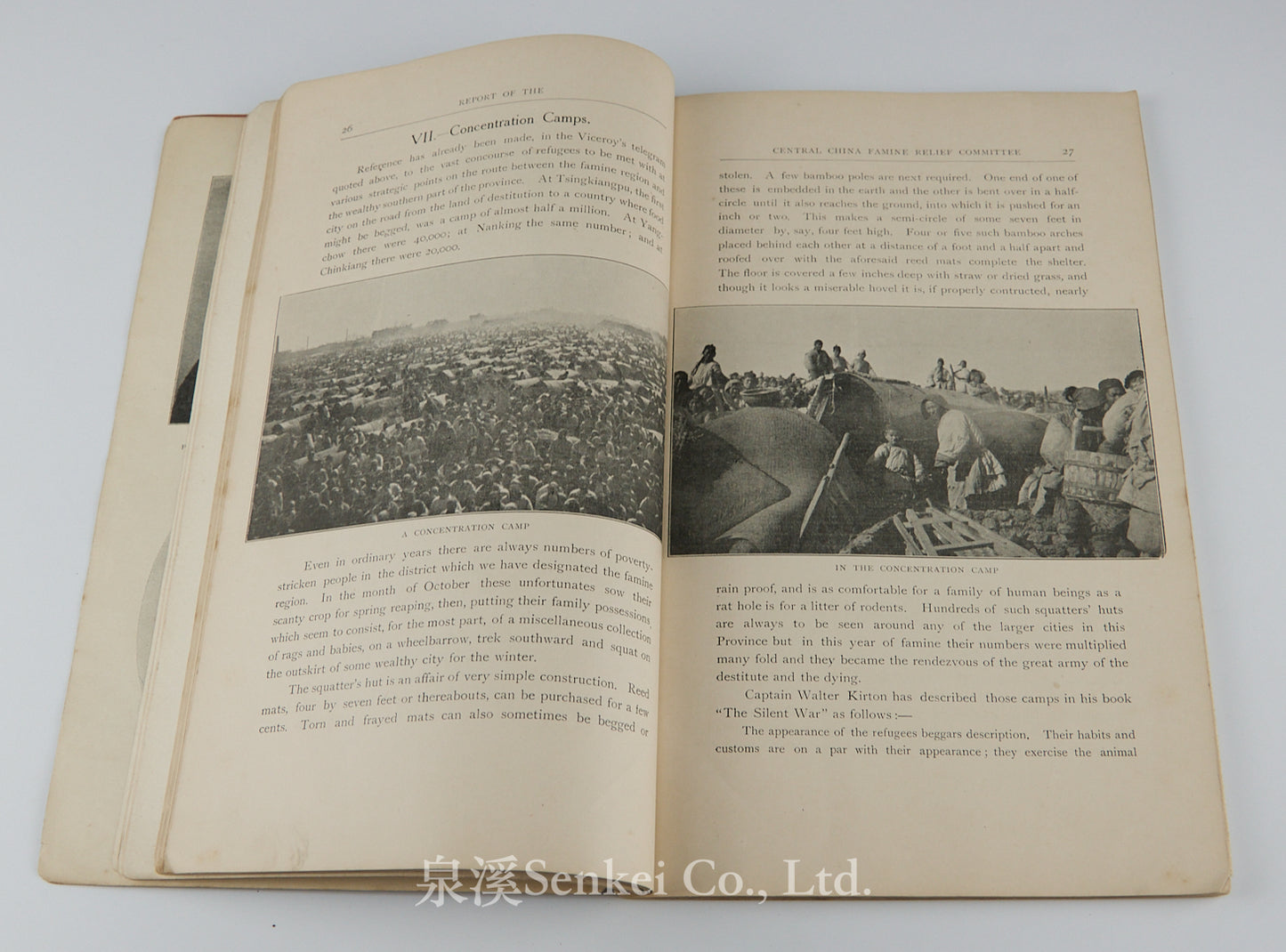 Report of the Central China Famine Relief Fund Committee 1906-1907 | North-China daily news and herald Ltd., Shanghai, 1907
