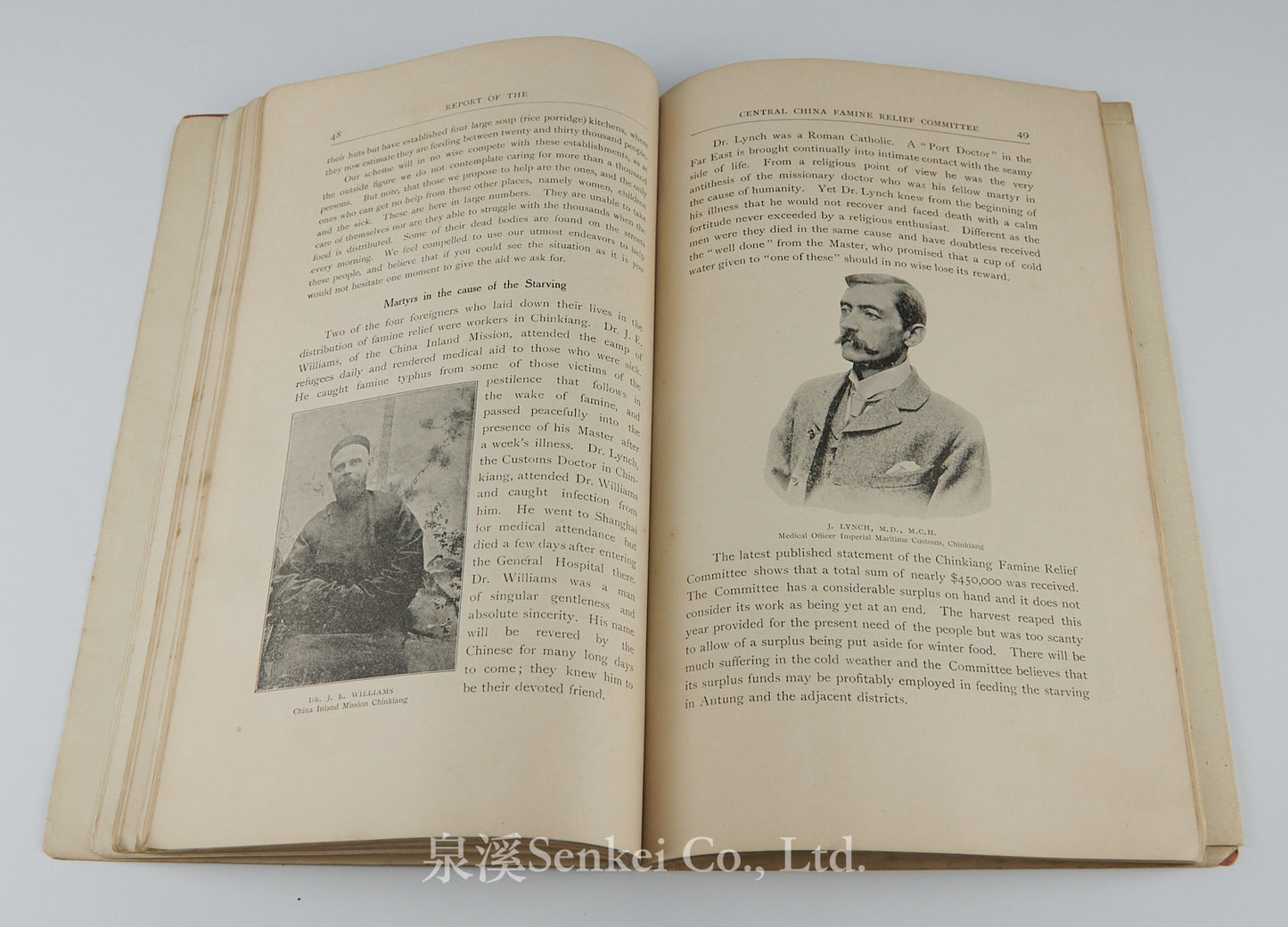 Report of the Central China Famine Relief Fund Committee 1906-1907 | North-China daily news and herald Ltd., Shanghai, 1907