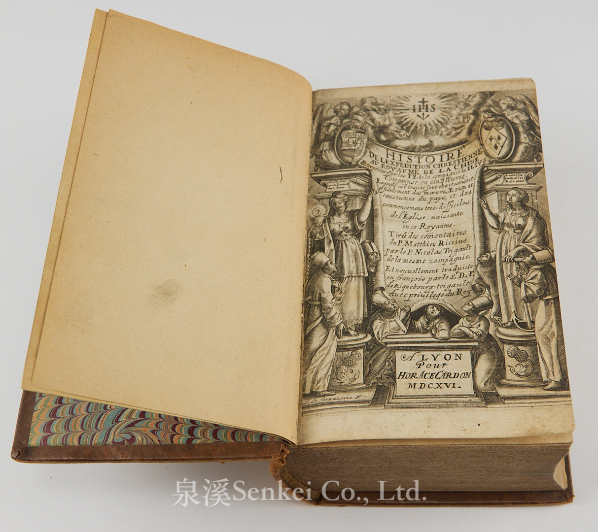 Histoire de l'expedition Chrestienne au royaume de la Chine, entreprinse par les PP. de la compagnie de Iesus 1616