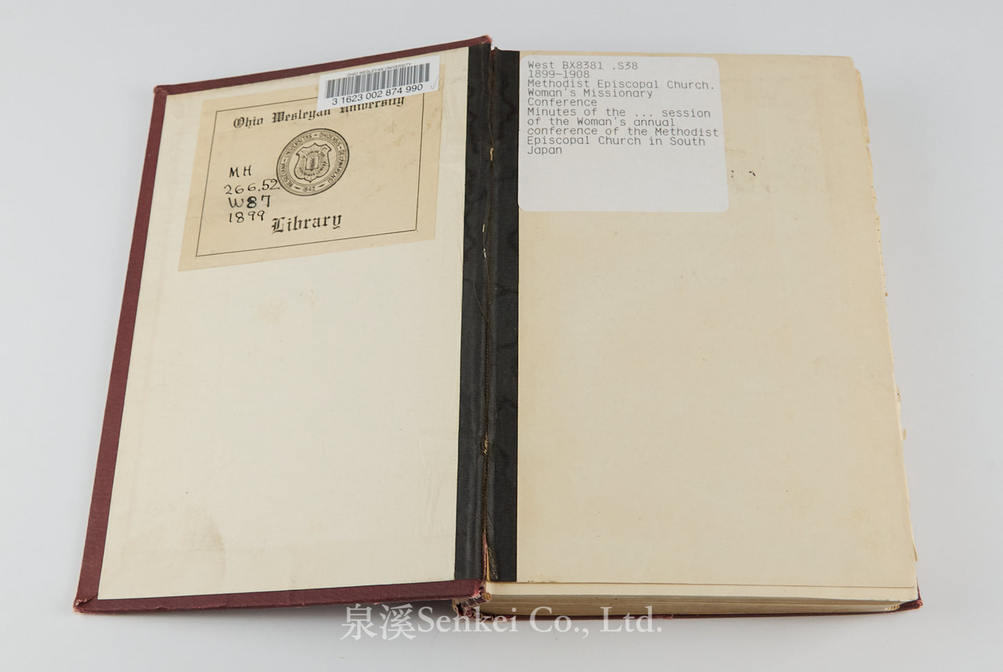 The Minutes of the South Japan Woman's Mission Conference of the Methodist Episcopal Church 1899-1908