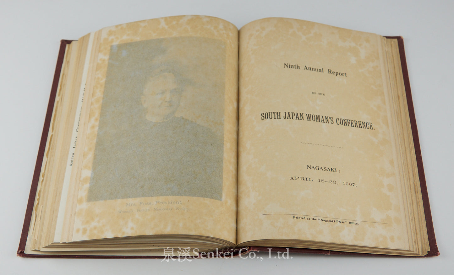 The Minutes of the South Japan Woman's Mission Conference of the Methodist Episcopal Church 1899-1908