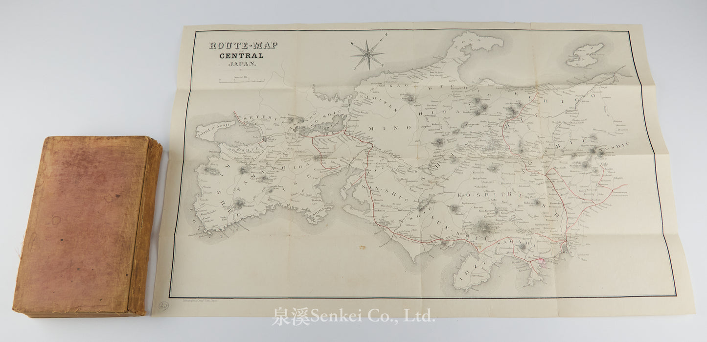 A handbook for travellers in central & northern Japan : being a guide to Tōkiō, Kiōto, Ōzaka, and other cities 1881