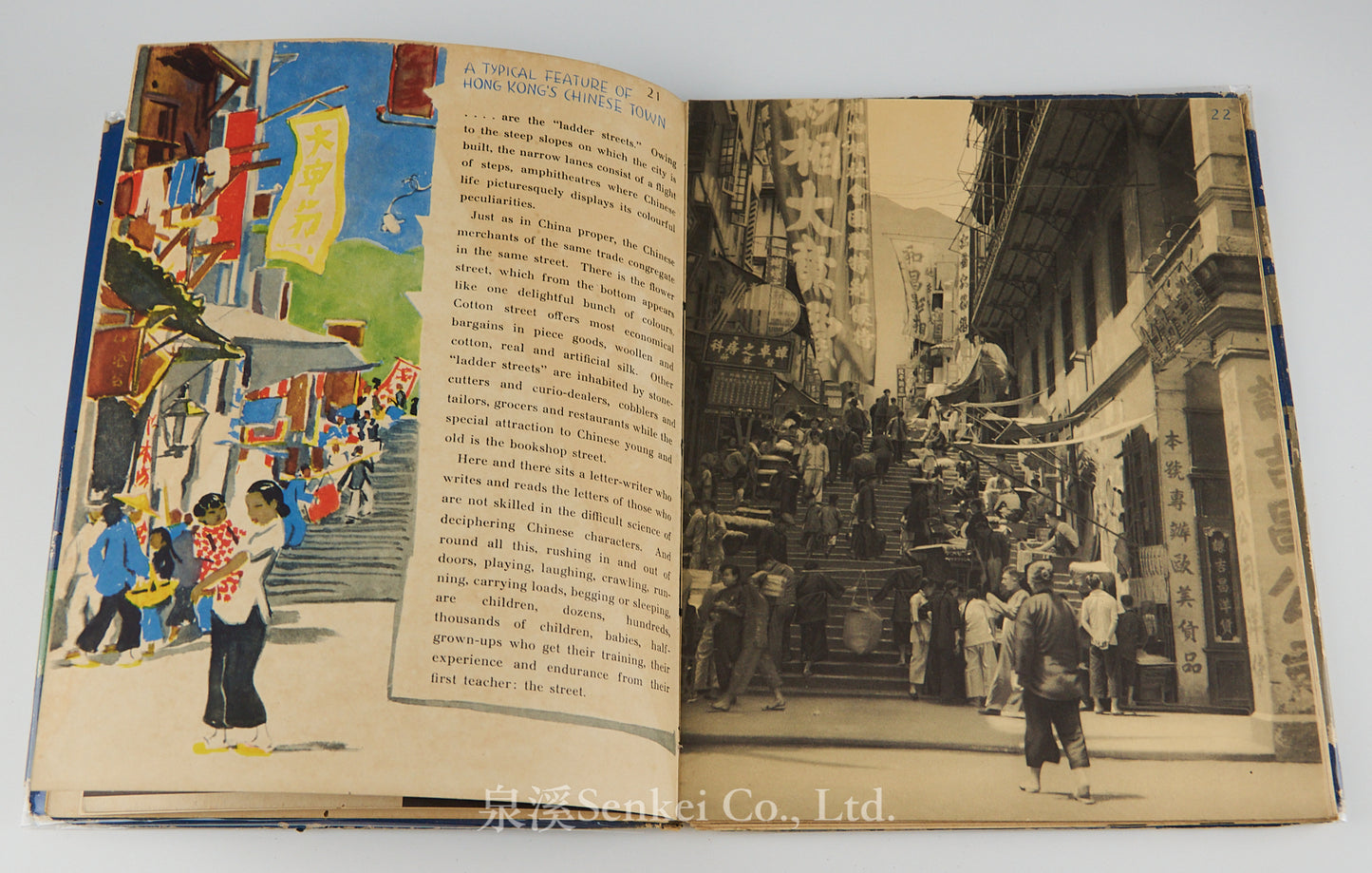 Hong Kong - Photographed and Depicted by Ellen Thorbecke, with Sketches by Schiff