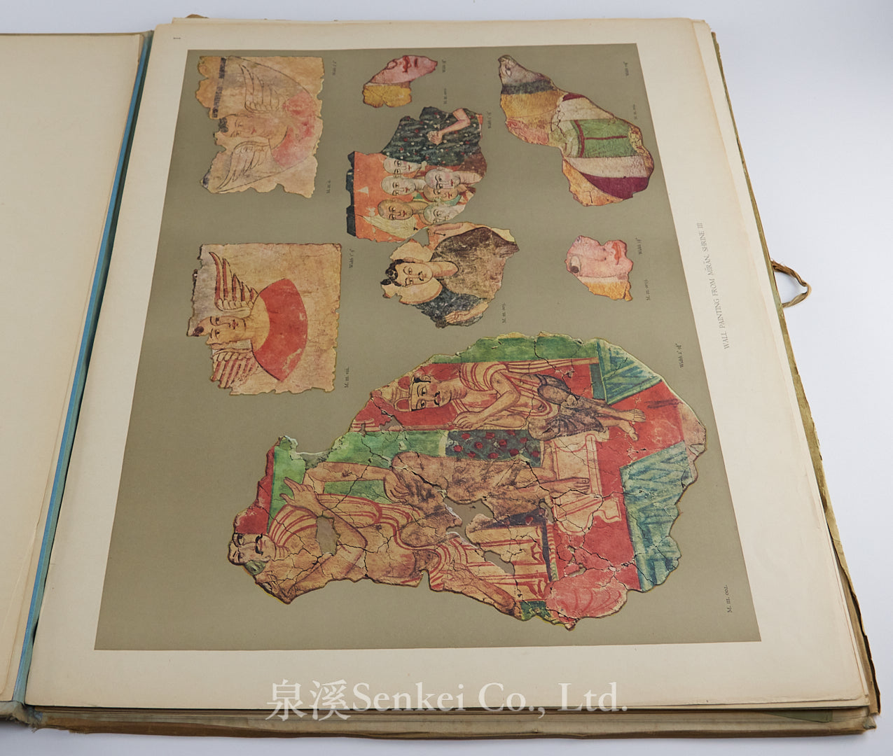 Wall paintings from ancient shrines in Central Asia (Atlas)