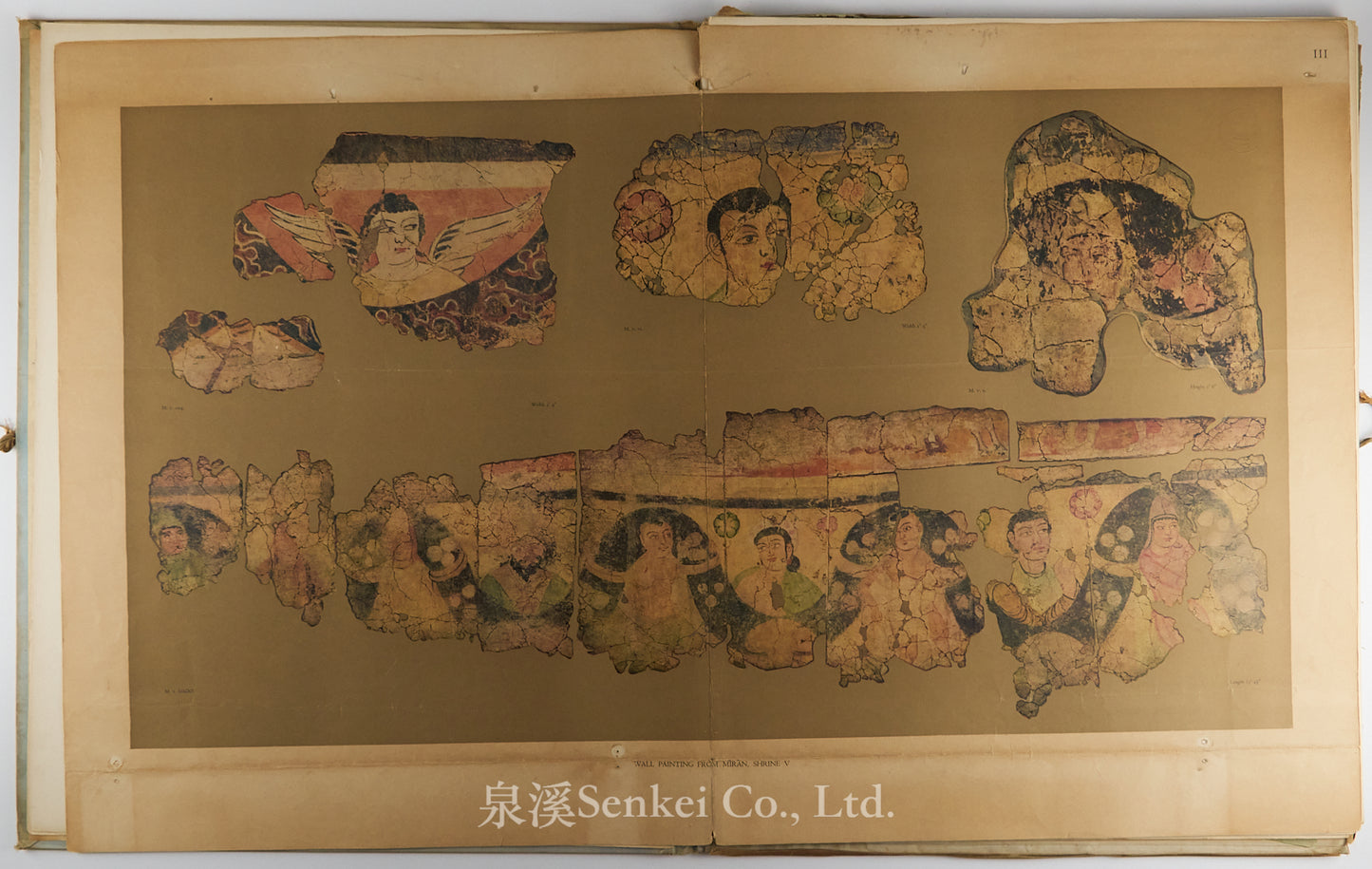 Wall paintings from ancient shrines in Central Asia (Atlas)