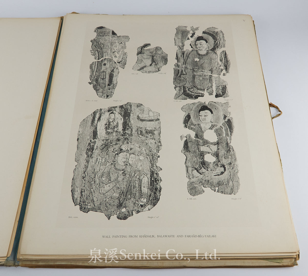 Wall paintings from ancient shrines in Central Asia (Atlas)