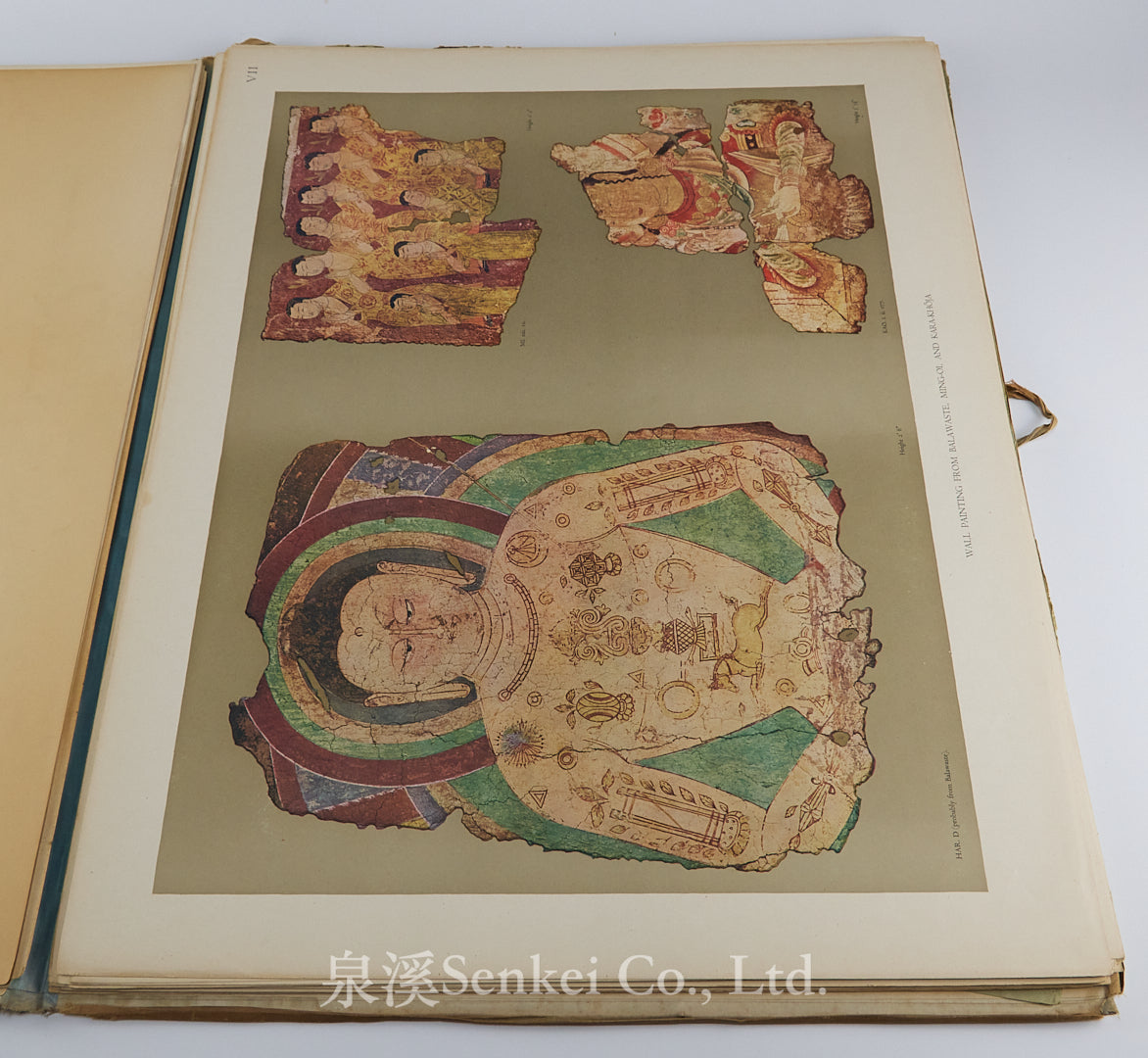 Wall paintings from ancient shrines in Central Asia (Atlas)