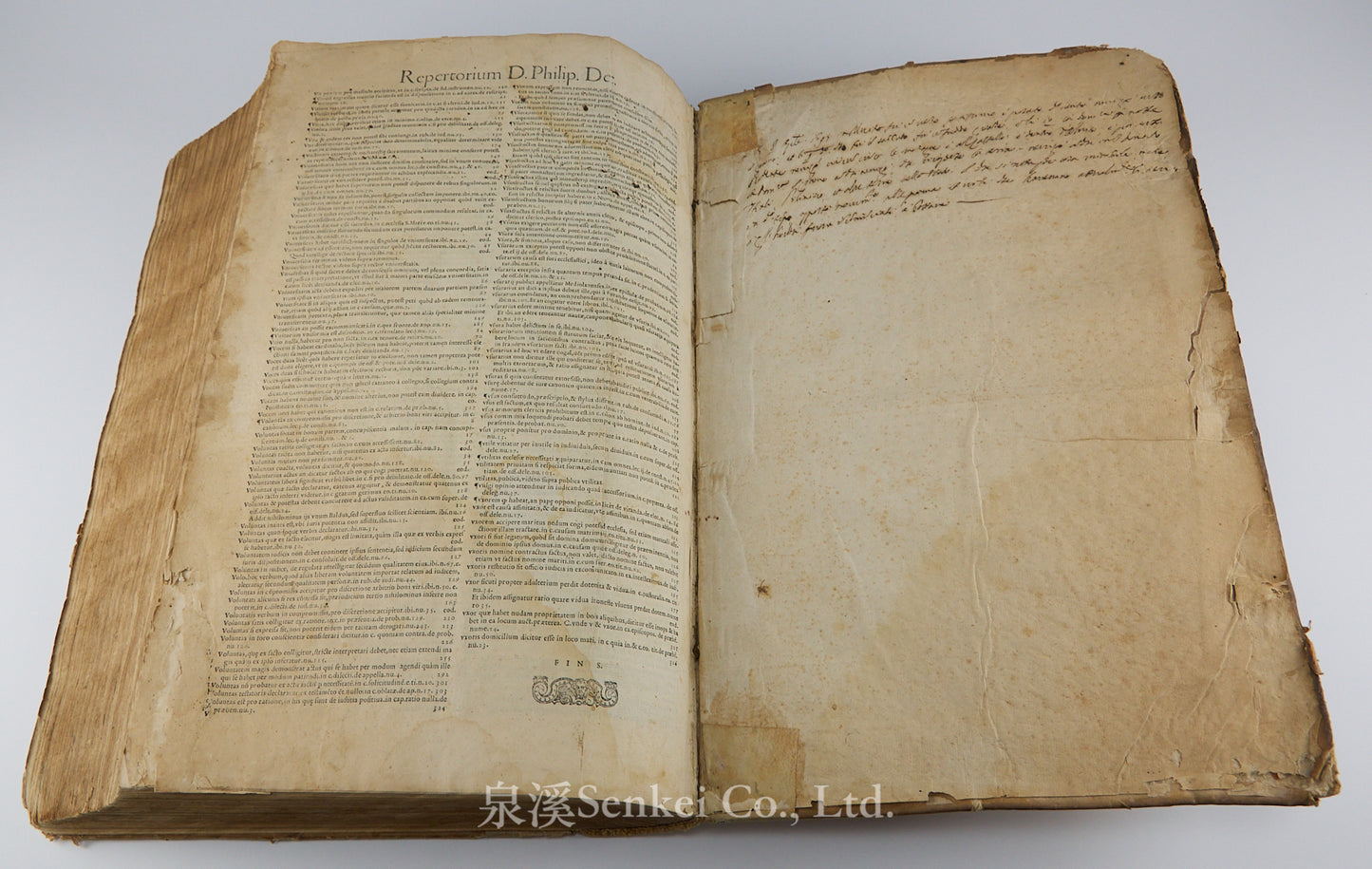 1576 Philippi Decii medioanensis iurisc. celeberrimi In Decretalium volumen perspicua commentaria : atque eiusdem lectura in titulum de privilegijs.
