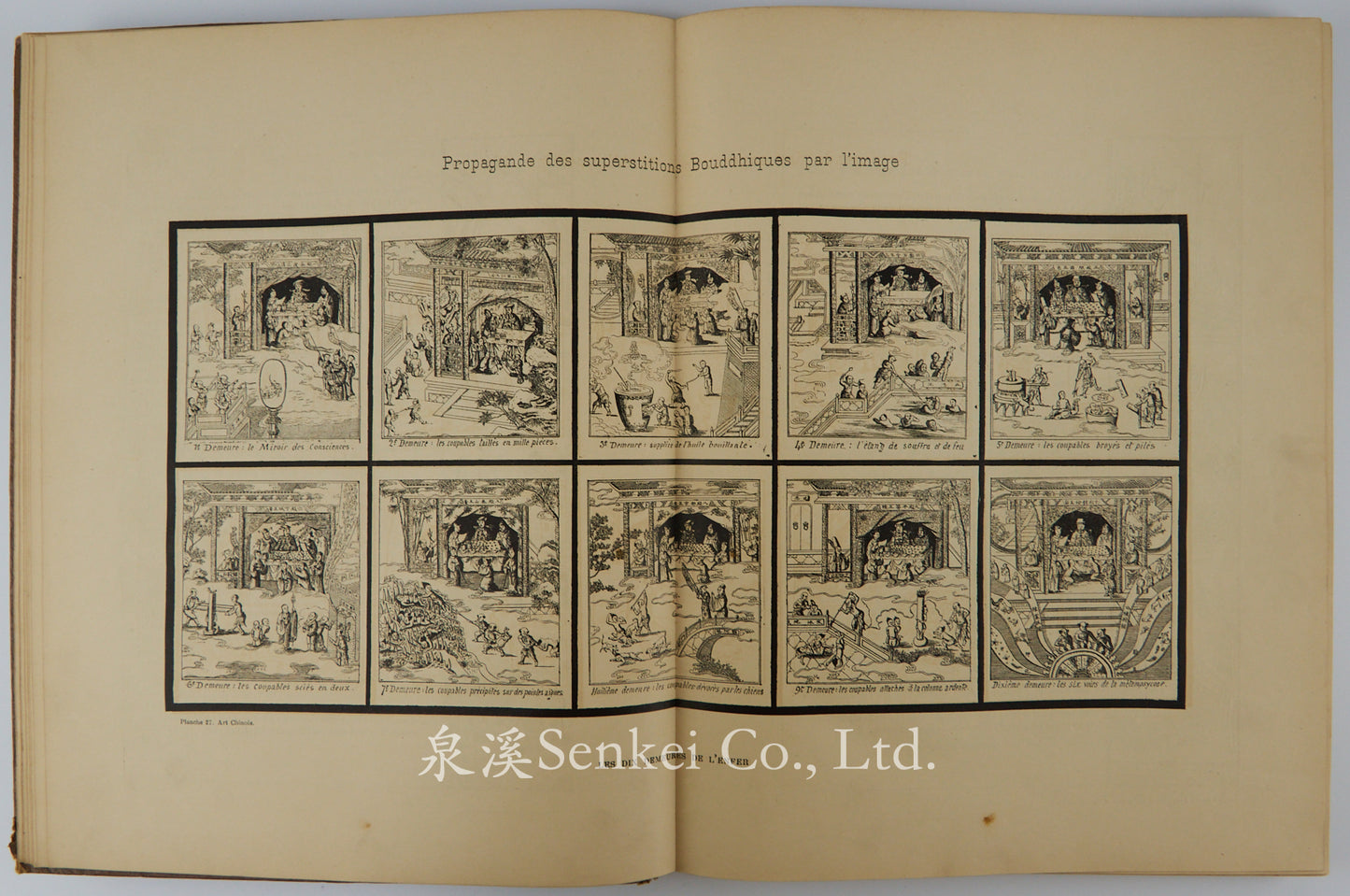 Mélanges sur la Chine. 1er Volume. Lettres Illustrées Sur Une École Chinoise de Saint-Luc, Auxiliaire de la Propagation de la Foi.An Album of T'ou-se-we Woodblock Prints for Missionary Work and the Dissemination of Faith