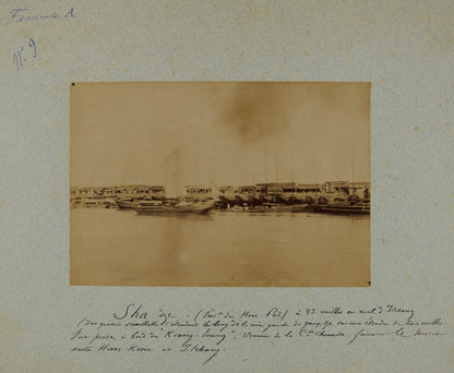 ca. 1883 – 53 Albumen Prints by French General Albert D’Amade (1856-1941), Featuring Scenery Along the Yangtze River: Chongqing, Wuhan, Changsha, Yichang, Hankou, and More