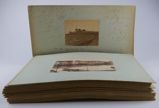 ca. 1883 – 53 Albumen Prints by French General Albert D’Amade (1856-1941), Featuring Scenery Along the Yangtze River: Chongqing, Wuhan, Changsha, Yichang, Hankou, and More