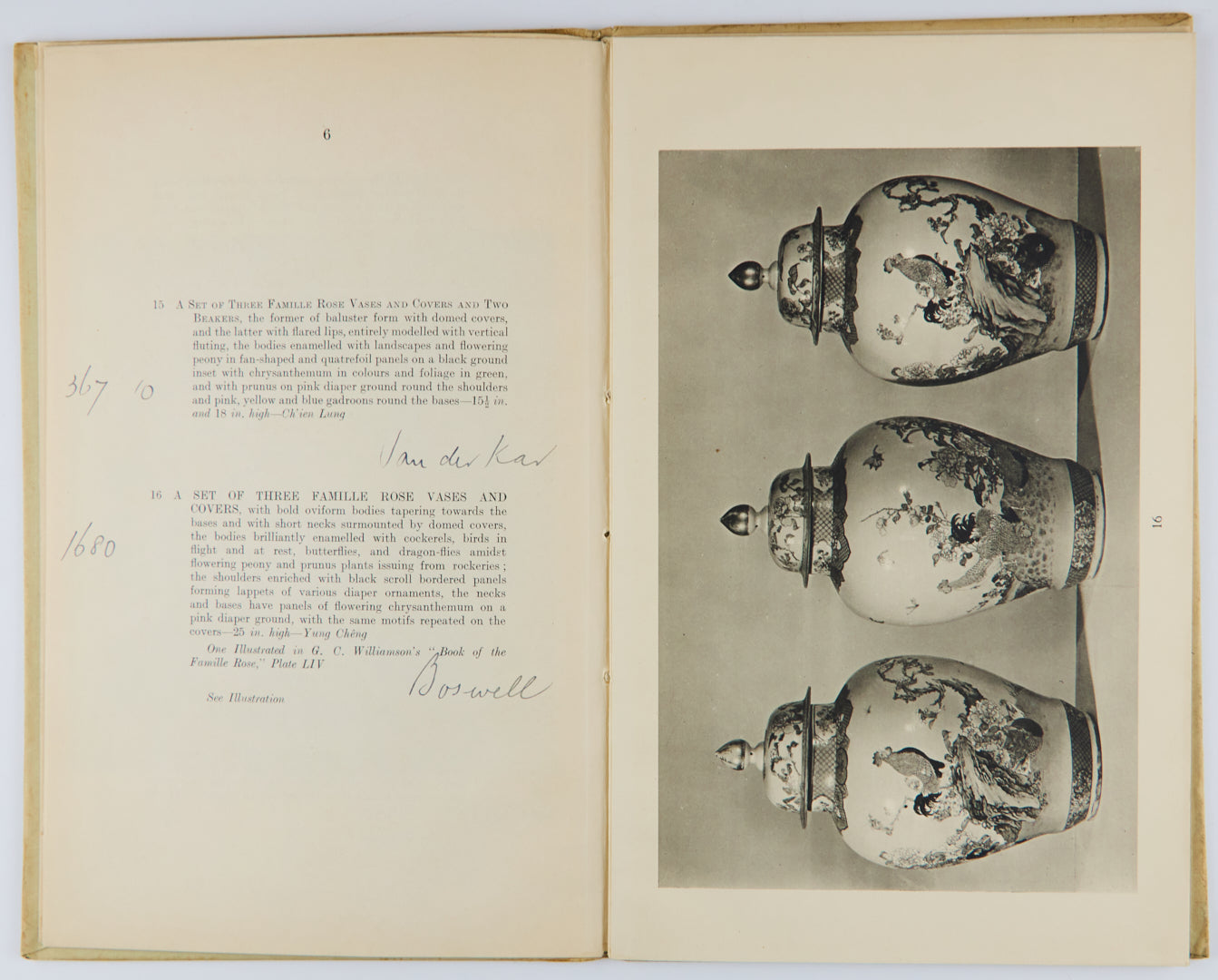Catalogue of Fine Chinese Enamelled Porcelain : the Property of J. G. Morrison, Esq. of Fonthill House, Tisbury, Wilts ; and Chinese Porcelain, Objects of Art and French Furniture : the Property of Henry James Laird, Esq: Thursday, March 19, 1936