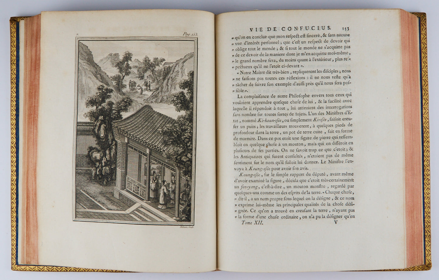 1776-1791 Memoires concernant l'histoire, les sciences, les arts, les moeurs, les usages, &c. des chinois (15 volume set)