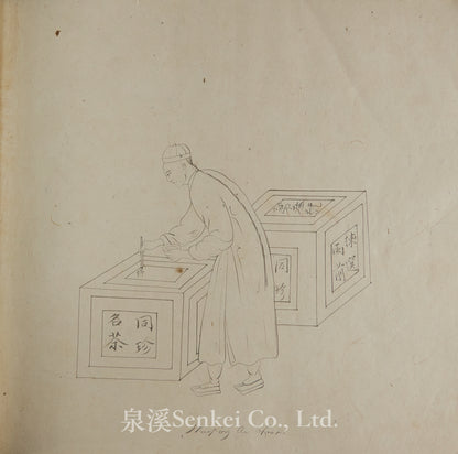 19th Century Canton Export Album – 120 Original Drawings of Street Vendors