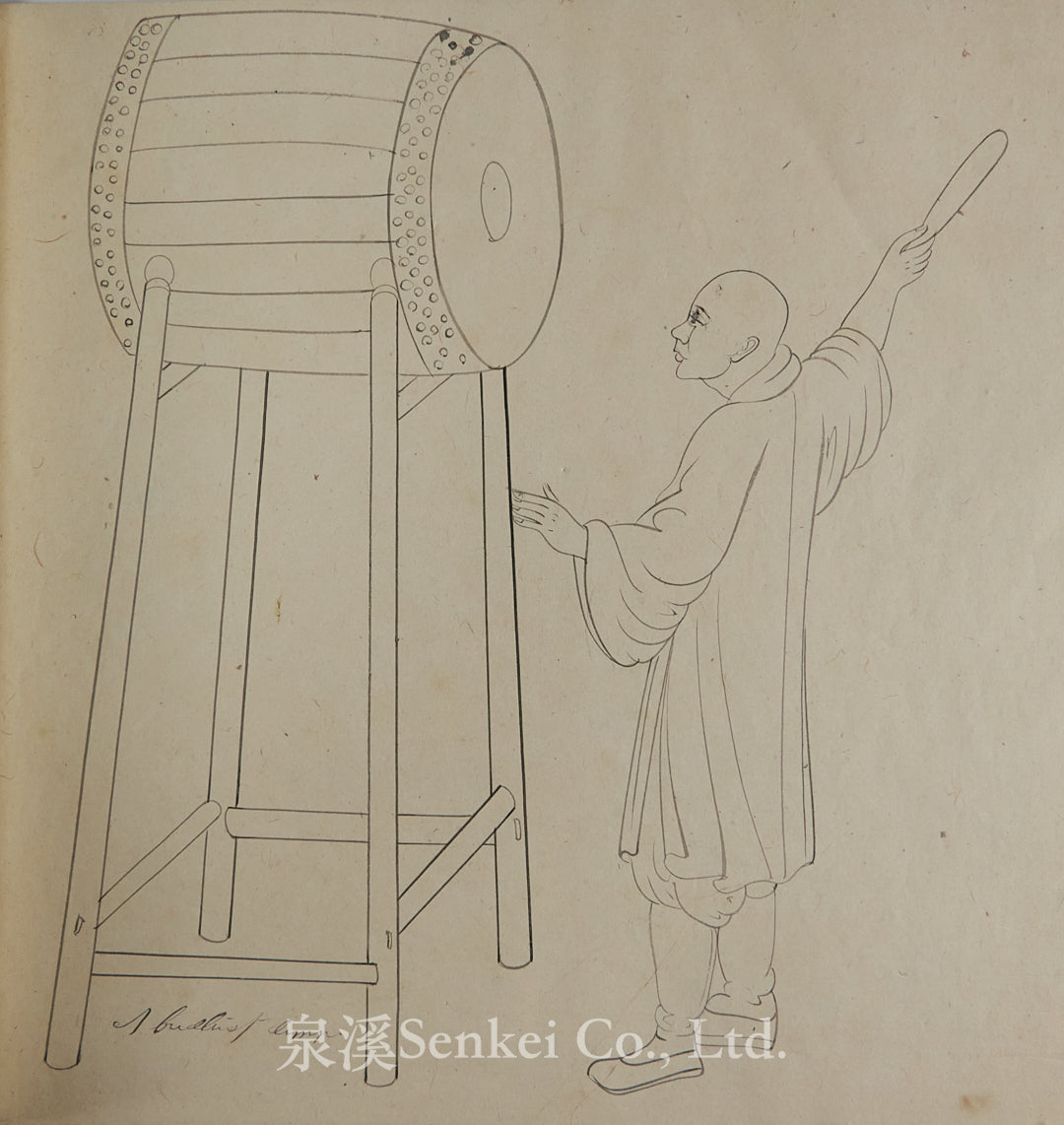 19th Century Canton Export Album – 120 Original Drawings of Street Vendors