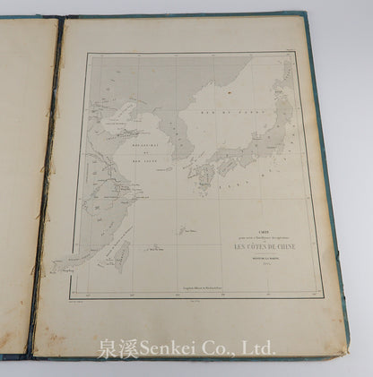 Expédition de Chine en 1860 : atlas dressé d'après les documents officiels sous la direction du lieutenant de vaisseau Pallu, 1863