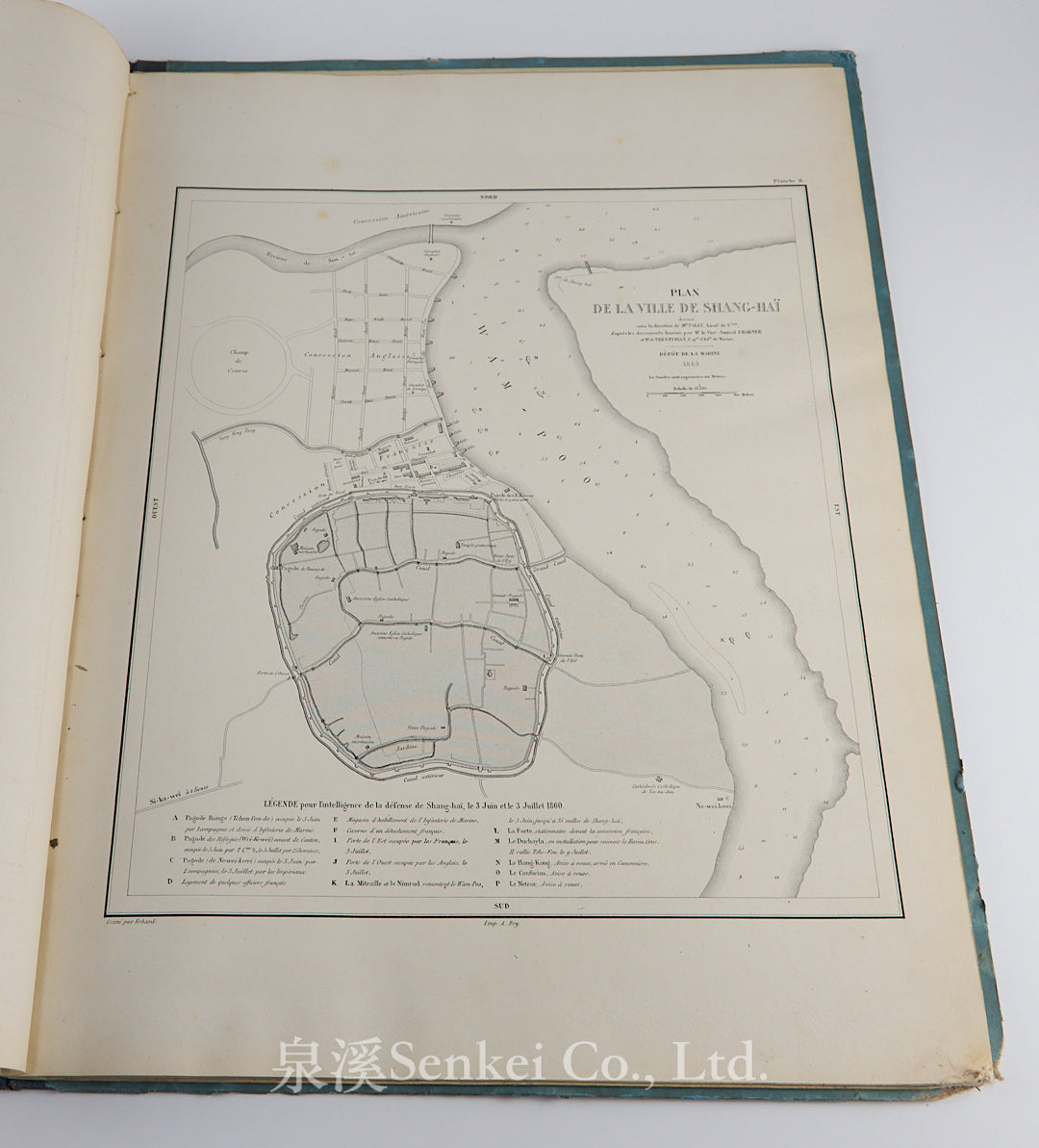 Expédition de Chine en 1860 : atlas dressé d'après les documents officiels sous la direction du lieutenant de vaisseau Pallu, 1863