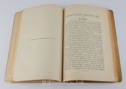 Sing iak s fok-iung su : Zaung-he Kheu-iung | The Four Gospels in Romanized Shanghainese 1905