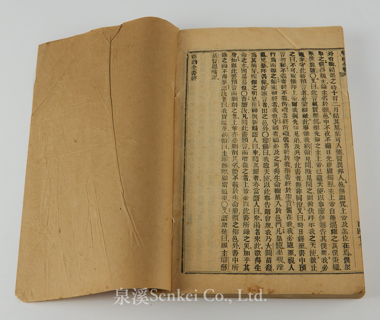 The New Testament (Delegates' Version) | London Missionary Society Press, Shanghai 1858