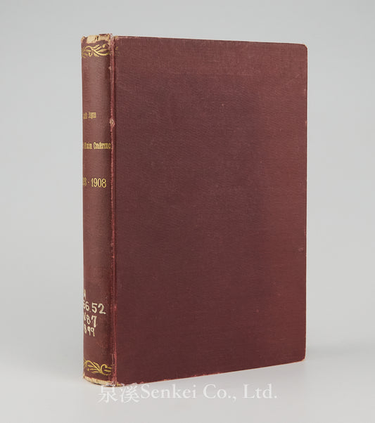 The Minutes of the South Japan Woman's Mission Conference of the Methodist Episcopal Church 1899-1908