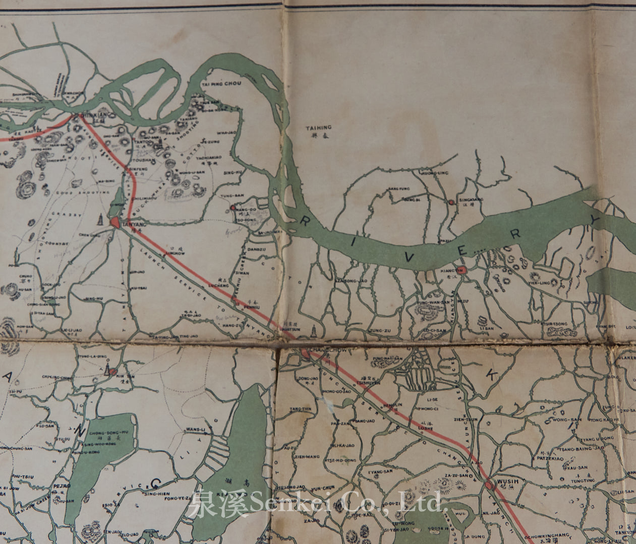 Map of the Shooting Districts lying between Hangchow-Nanking-Wuhu and Shanghai. Compiled from the Best Authorities with numerous additions 1884-5-6, 1898, 1901-2-3-4 by the late Fred Mann