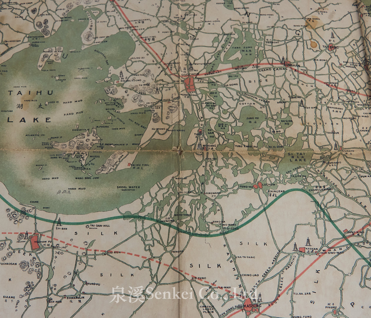 Map of the Shooting Districts lying between Hangchow-Nanking-Wuhu and Shanghai. Compiled from the Best Authorities with numerous additions 1884-5-6, 1898, 1901-2-3-4 by the late Fred Mann