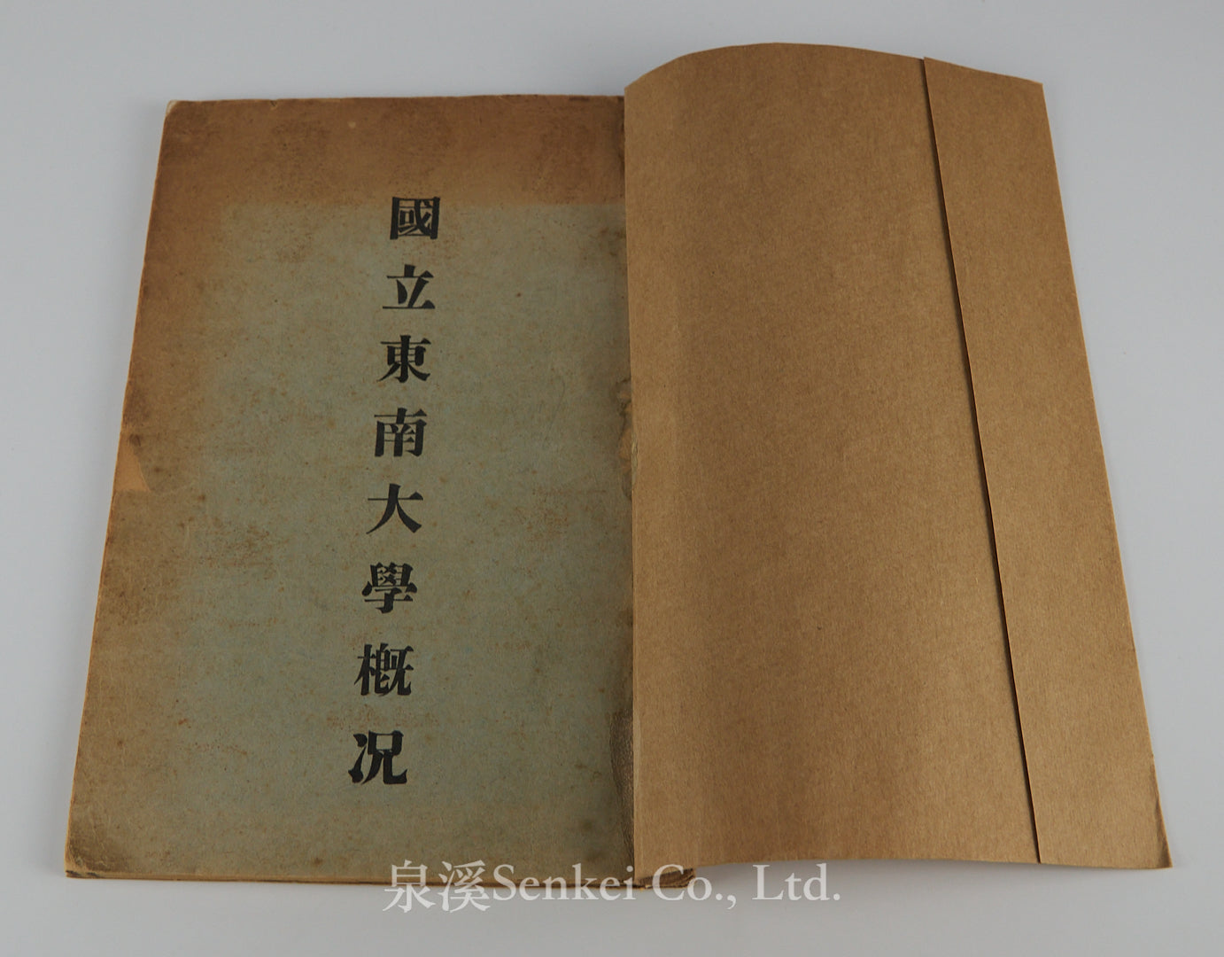 An Outline of the National Southeastern University, ca 1924