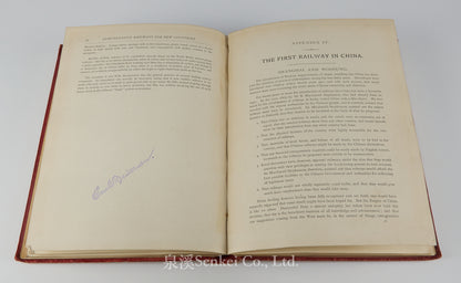 Remunerative Railways for New Countries: With Some Account of the First Railway in China, Including 8 Original Woodbury Photographs of the First Chinese Railway (Woosung Railway), 1878