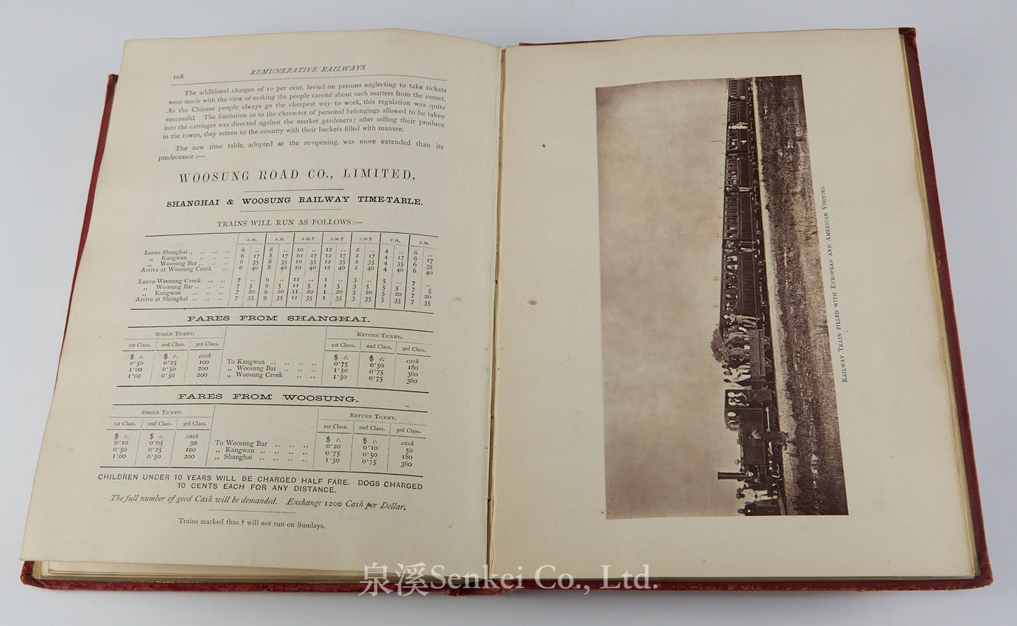 Remunerative Railways for New Countries: With Some Account of the First Railway in China, Including 8 Original Woodbury Photographs of the First Chinese Railway (Woosung Railway), 1878