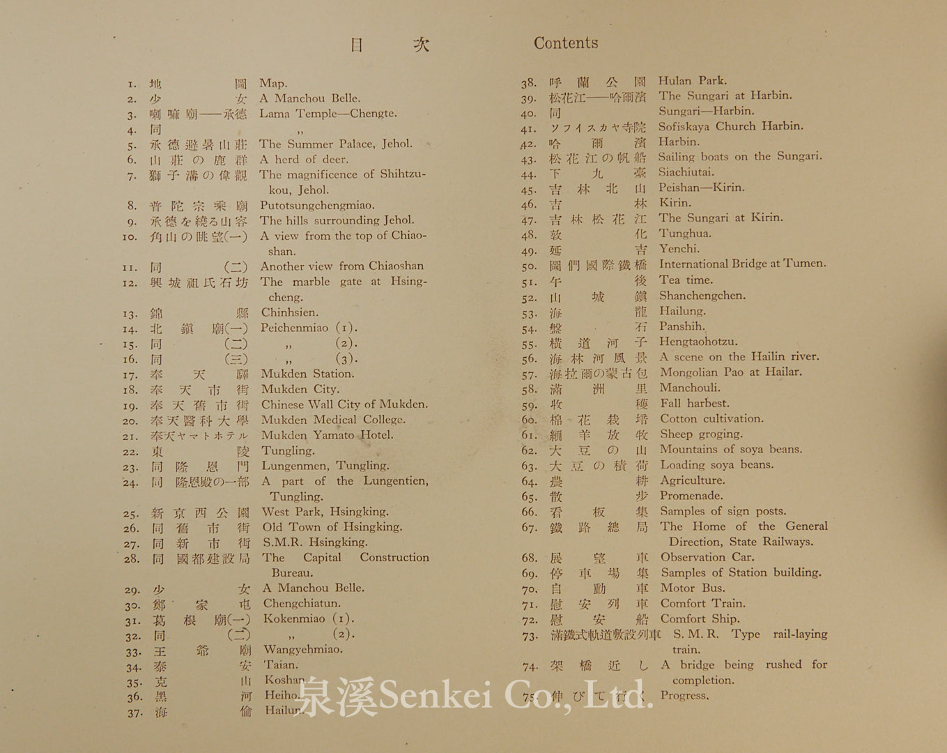 Photo sketch of Manchoukuo, 1935