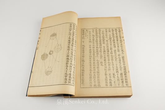 T’an T’ien 談天 [Outlines of Astronomy] Revised and enlarged edition.Movable metal type, 1874.