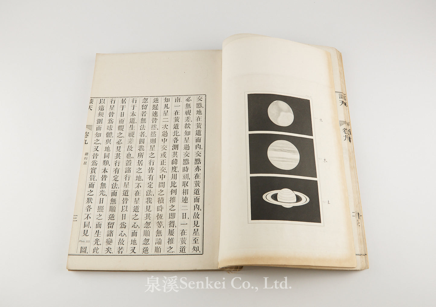 T’an T’ien 談天 [Outlines of Astronomy] First edition