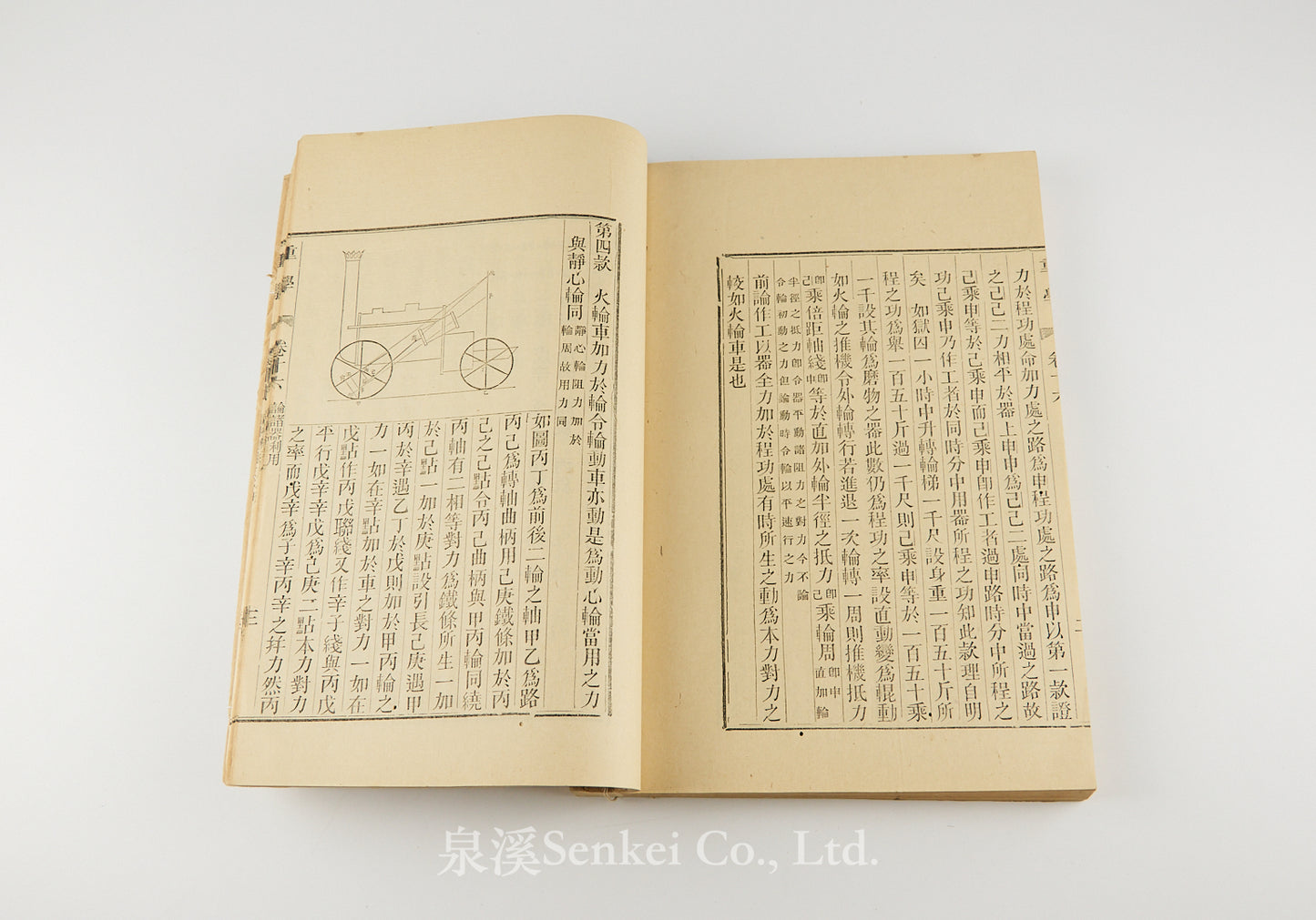 Zhong Xue 重學 [An Elementary Treatise on Mechanics]