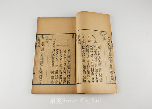 Yun Gui Yue Zhi 運規約指 [Practical Geometry] 江南製造總局, Shanghai, ca. 1870
