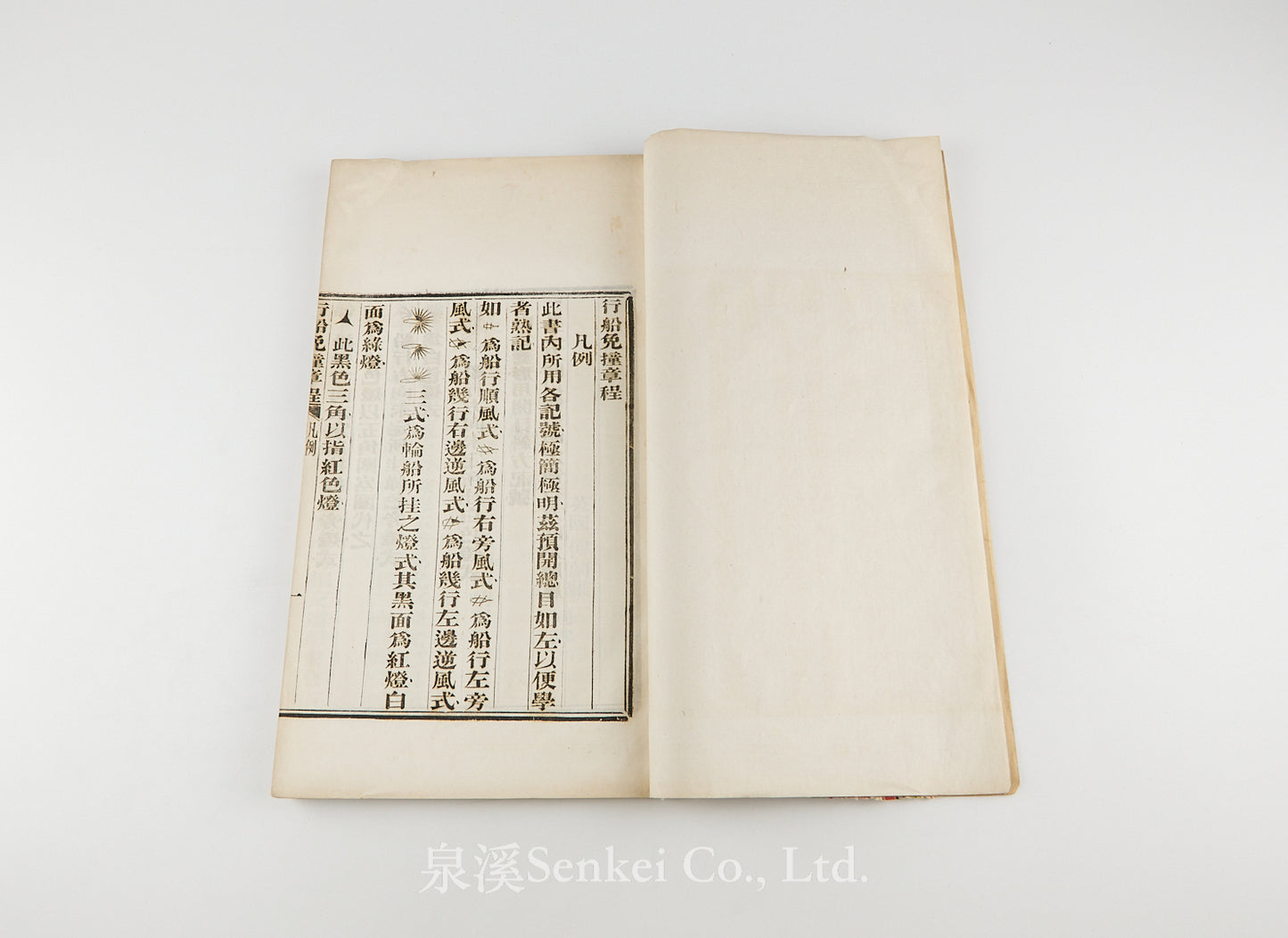 Xingchuan Mianzhuang Zhangcheng 行船免撞章程  [Rules for the Prevention of Ship Collisions]