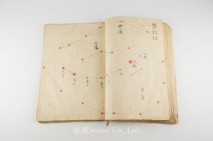 San’en Nijūhasshuku Shūseizu 三垣二十八宿衆星図[Star Charts of the Three Enclosures and Twenty-Eight Lunar Mansions] Edo period