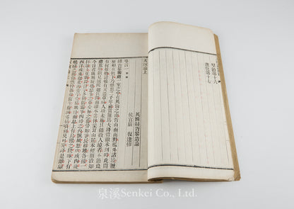 Hexuli Tian Yan Lun 赫胥黎天演論 [Evolution and Ethics] “Pseudo-Lithographic” Edition. 富文書局, 1901.